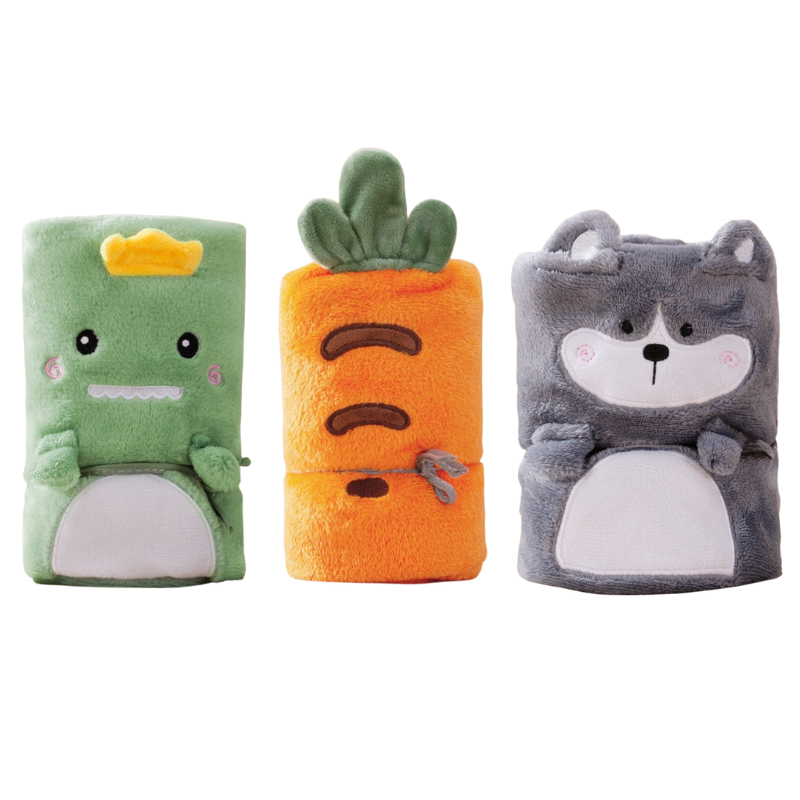 Cozy Furry Cat Nap Blanket