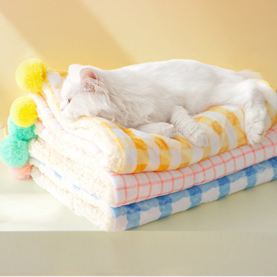 Cozy Furry Cat Nap Blanket