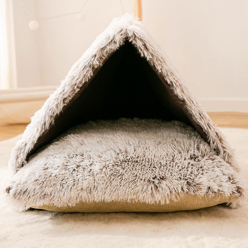Triangle Snow House Cat House