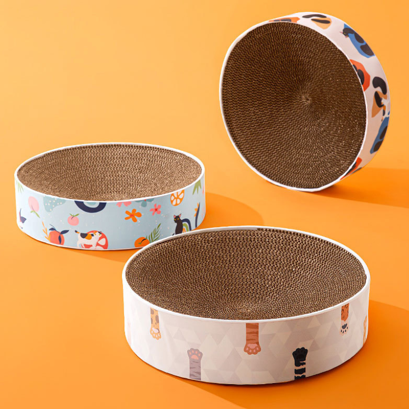 Bowl-shaped Cat Scratcher