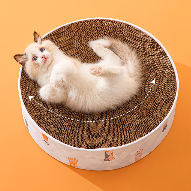 Bowl-shaped Cat Scratcher