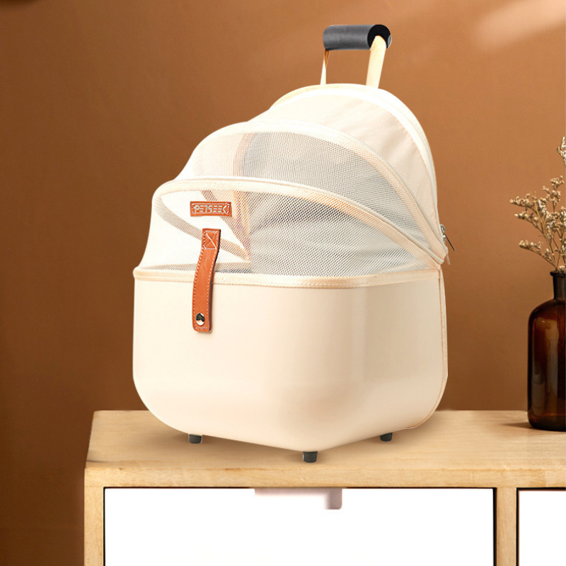 Easy travel cat carrier