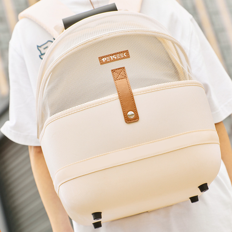 Easy travel cat carrier