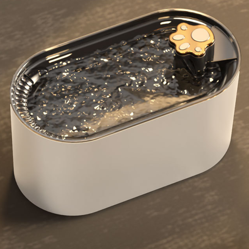 Cat water fountain rectangle-shape