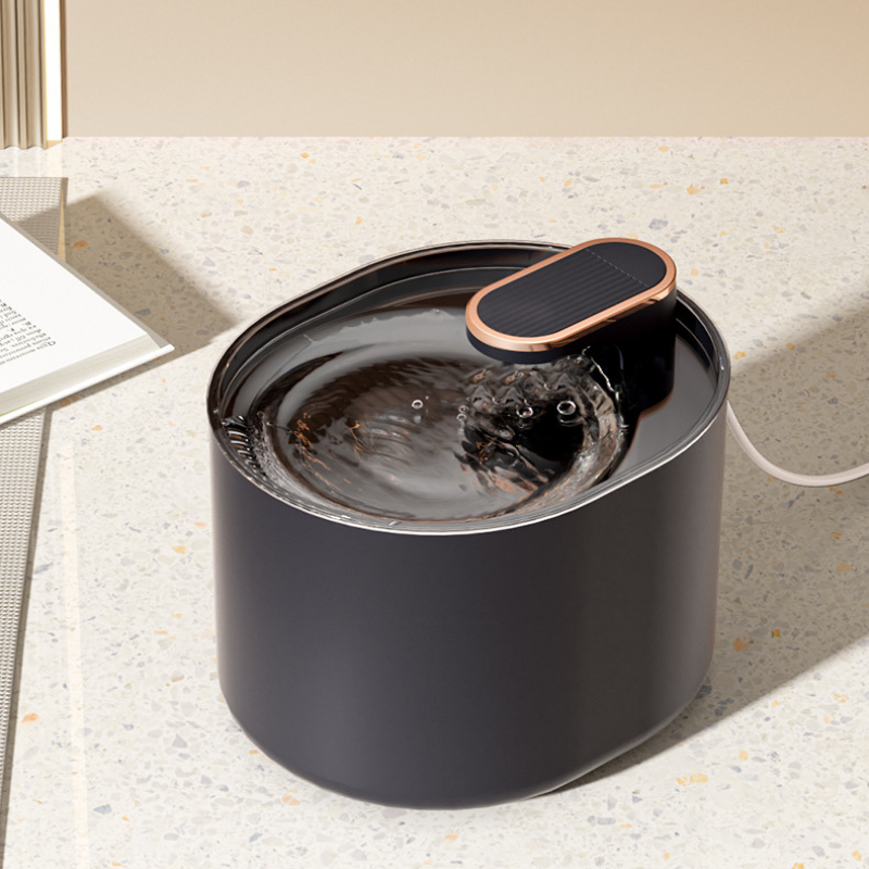 Cat water fountain round-shape