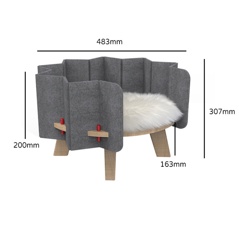 Star stool cat bed/sofa
