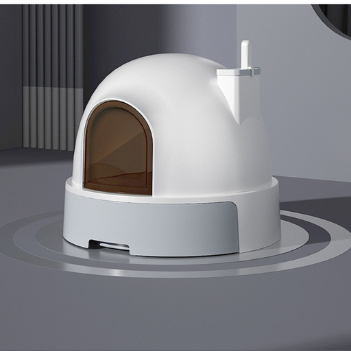 LUSMO snow house enclosed cat litter box