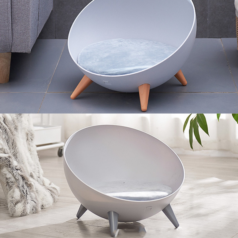Hemispherical style cat bed