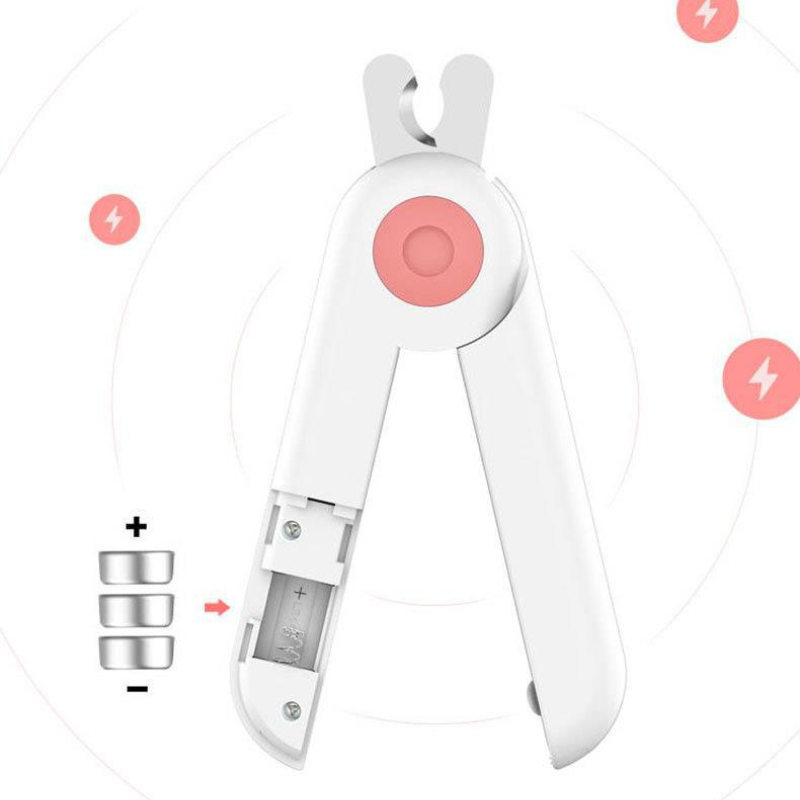 Nail clipper with LED