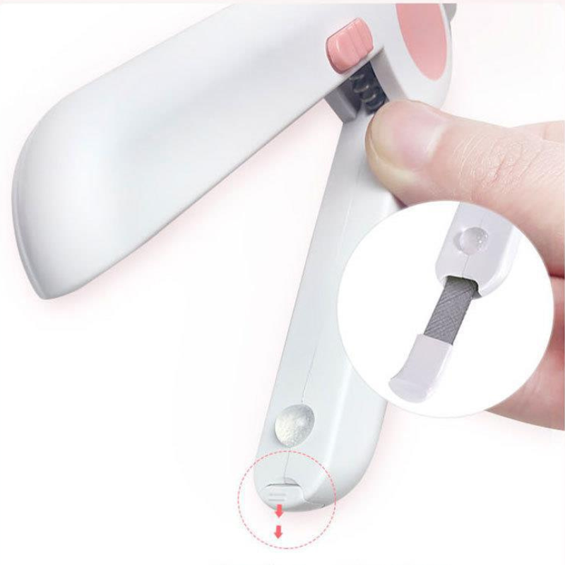 Nail clipper with LED