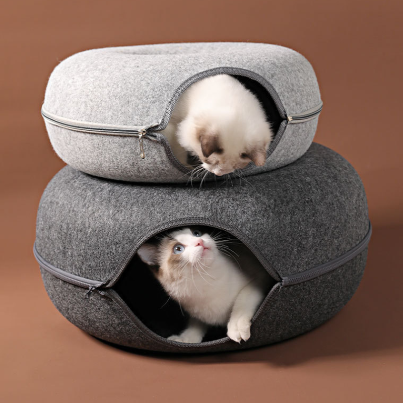 Cat tunnel bed