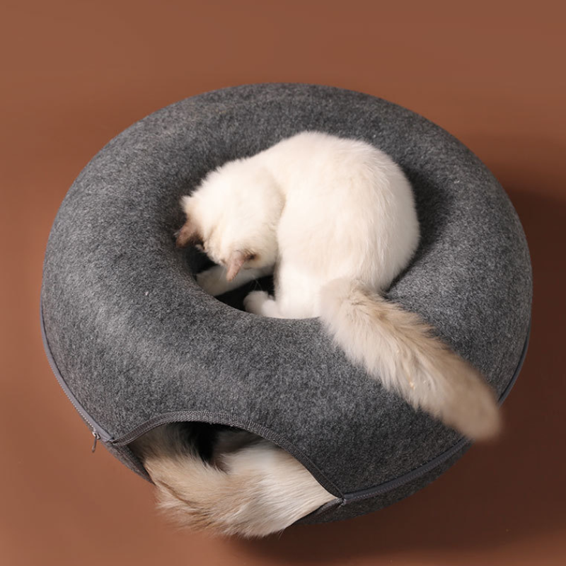 Cat tunnel bed