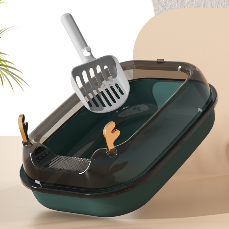 Antler Semi-Enclosed Cat Litter Box