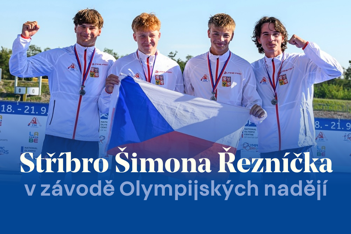 Odchovanec TJVS Kadaň Šimon Řezníček vybojoval stříbro v závodě Olympijských nadějí, Anna Mikešová dojela sedmá