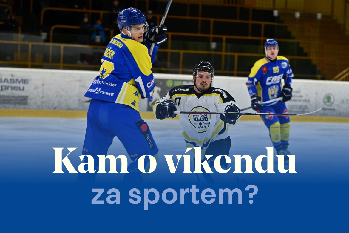 Hokejisté i fotbalisté vyzvou soupeře z Mostu, co dalšího nás o víkendu čeká?