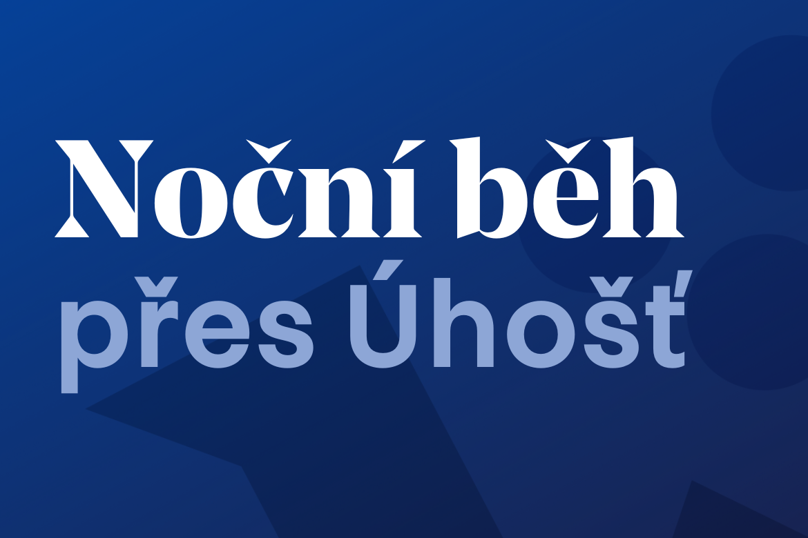 Noční běh přes Úhošť zve k pohybu a zábavě