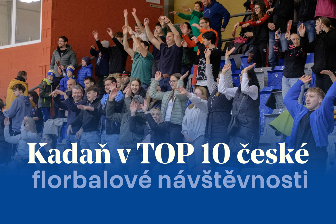 Kadaň v TOP 10 nejnavštěvovanějších florbalových týmů v Česku