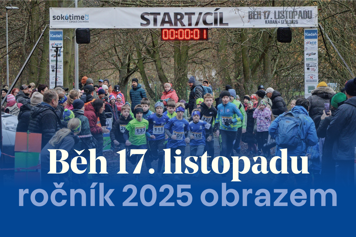 Sváteční Běh 17. listopadu znovu bavil královské město