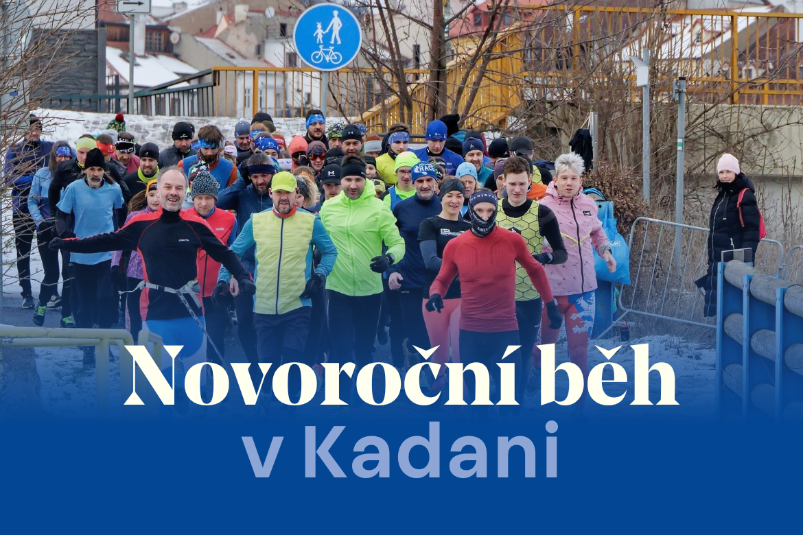 Kadaňští běžci a běžkyně se zapojili do Novoročního běhu v rámci seriálu Zimního běžeckého poháru