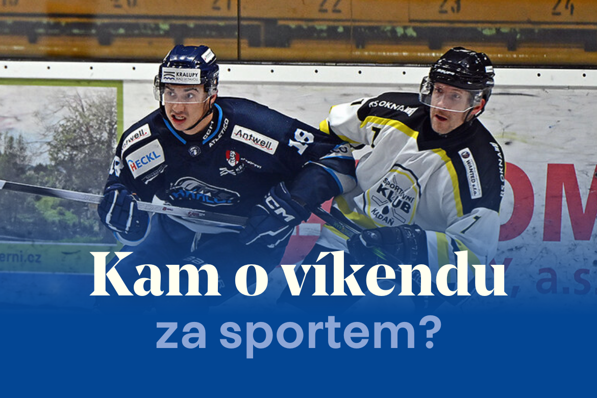 Hokejisty čeká náročný souboj s Milevskem, na co dalšího se můžeme o víkendu těšit?