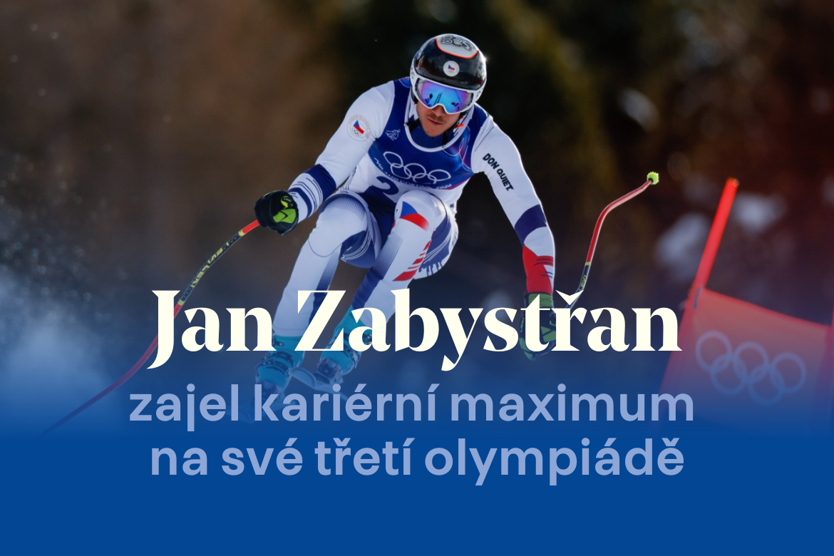 Kadaňský rodák Jan Zabystřan zajel na své třetí olympiádě kariérní maximum
