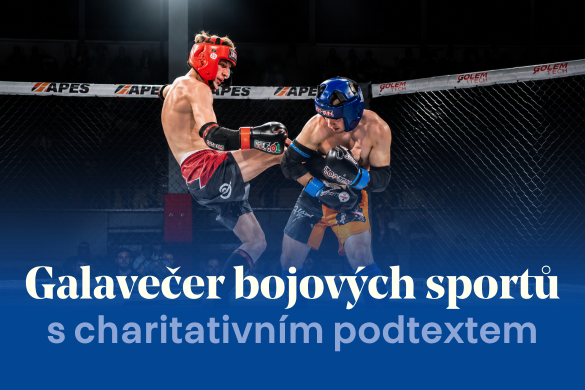 Galavečer bojových sportů nabídne atraktivní zápasy i pomoc onkologicky nemocným pacientům