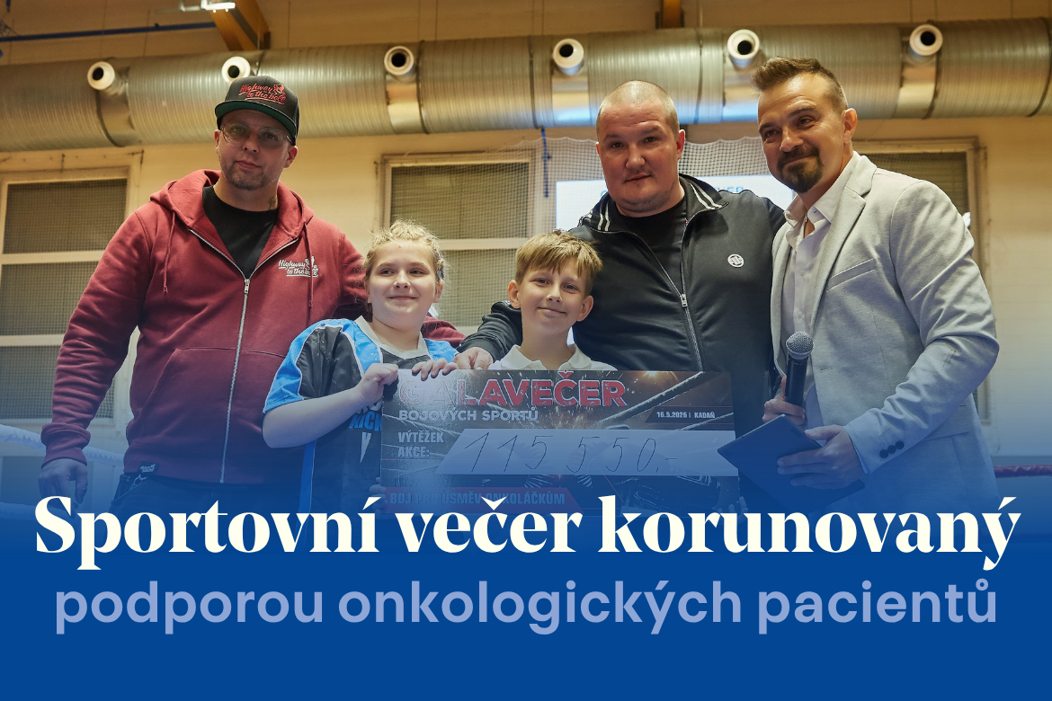 Boj pro úsměv onkoláčkům: Galavečer bojových sportů spojil skvělé zápasy a pomoc dětem