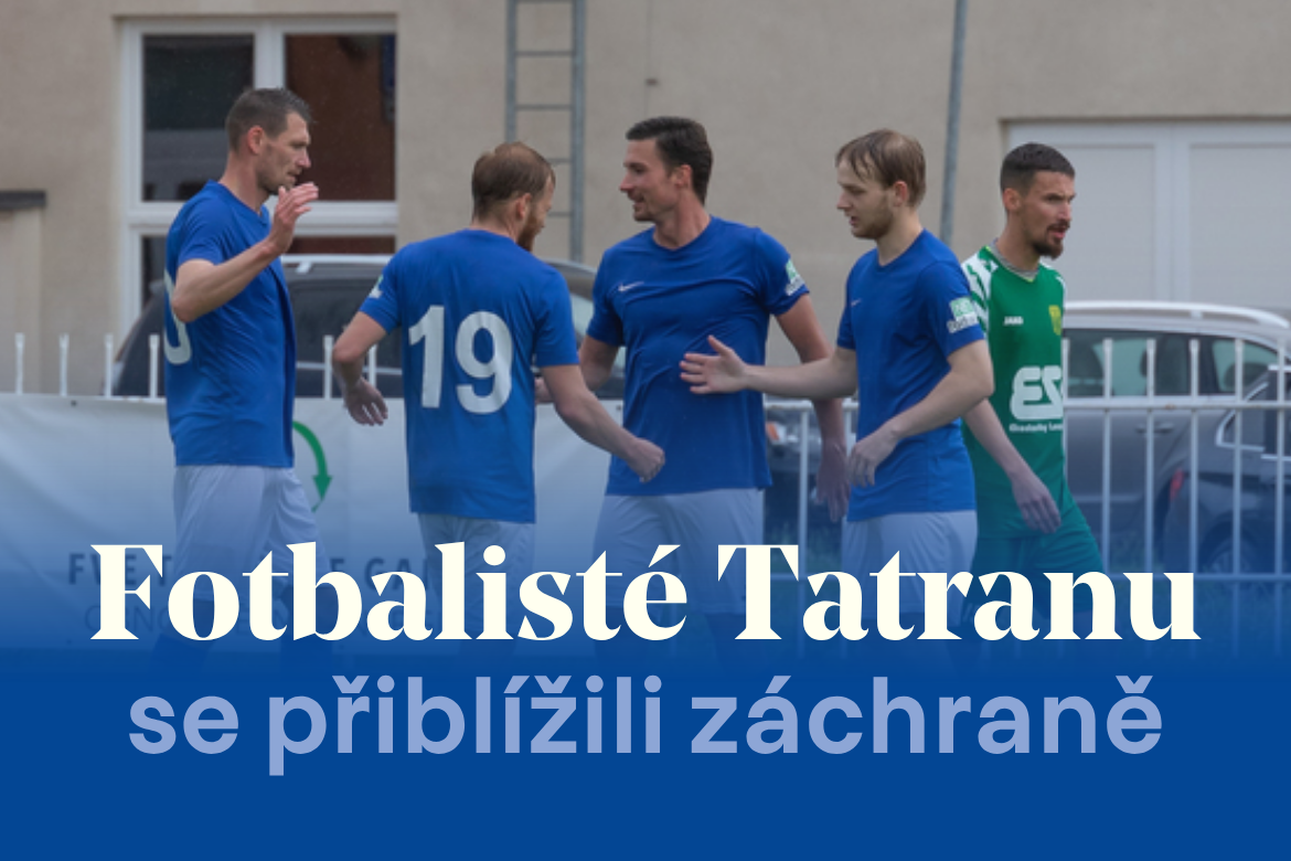 VÝSLEDKY: Tatran udělal důležitý krok k záchraně