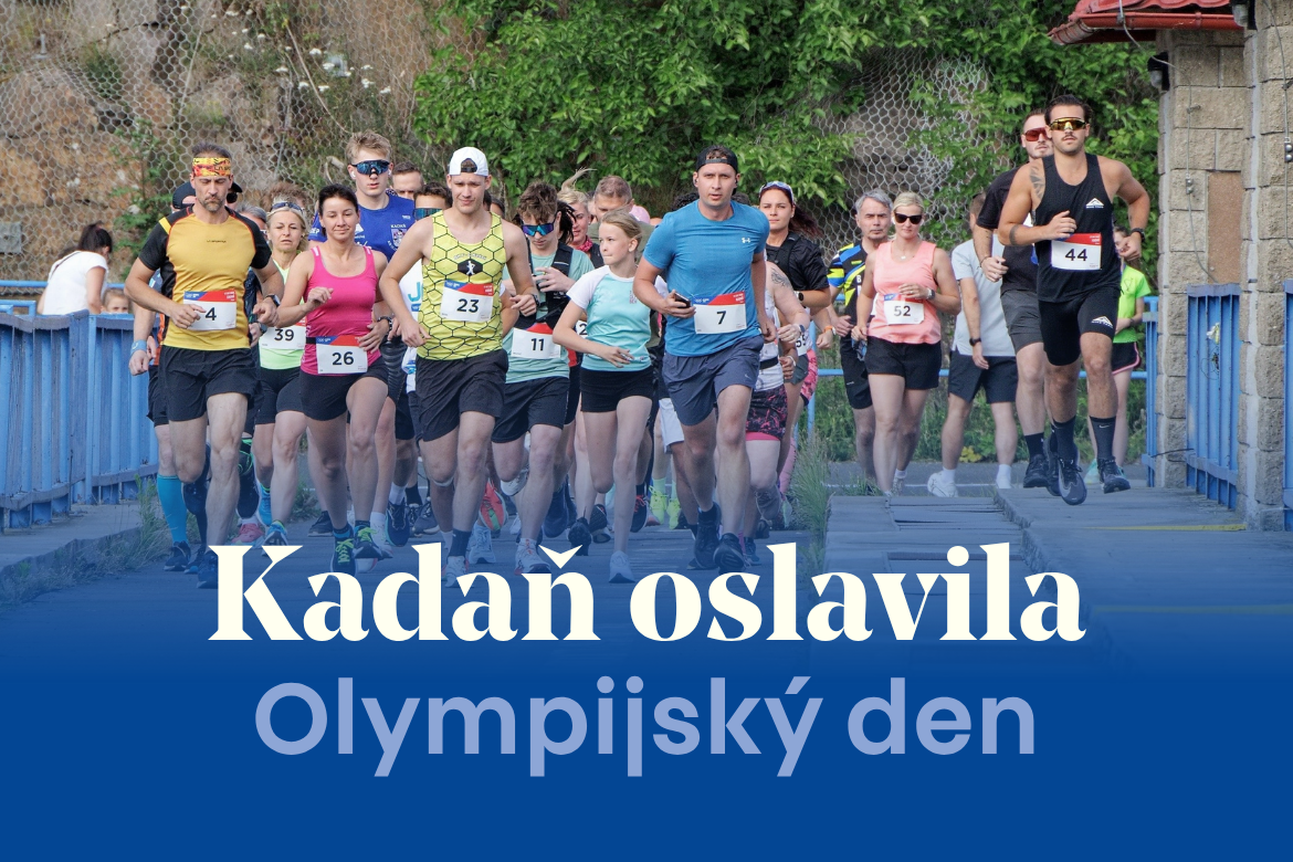 Olympijský den v Kadani patřil běžcům všech věkových kategorií