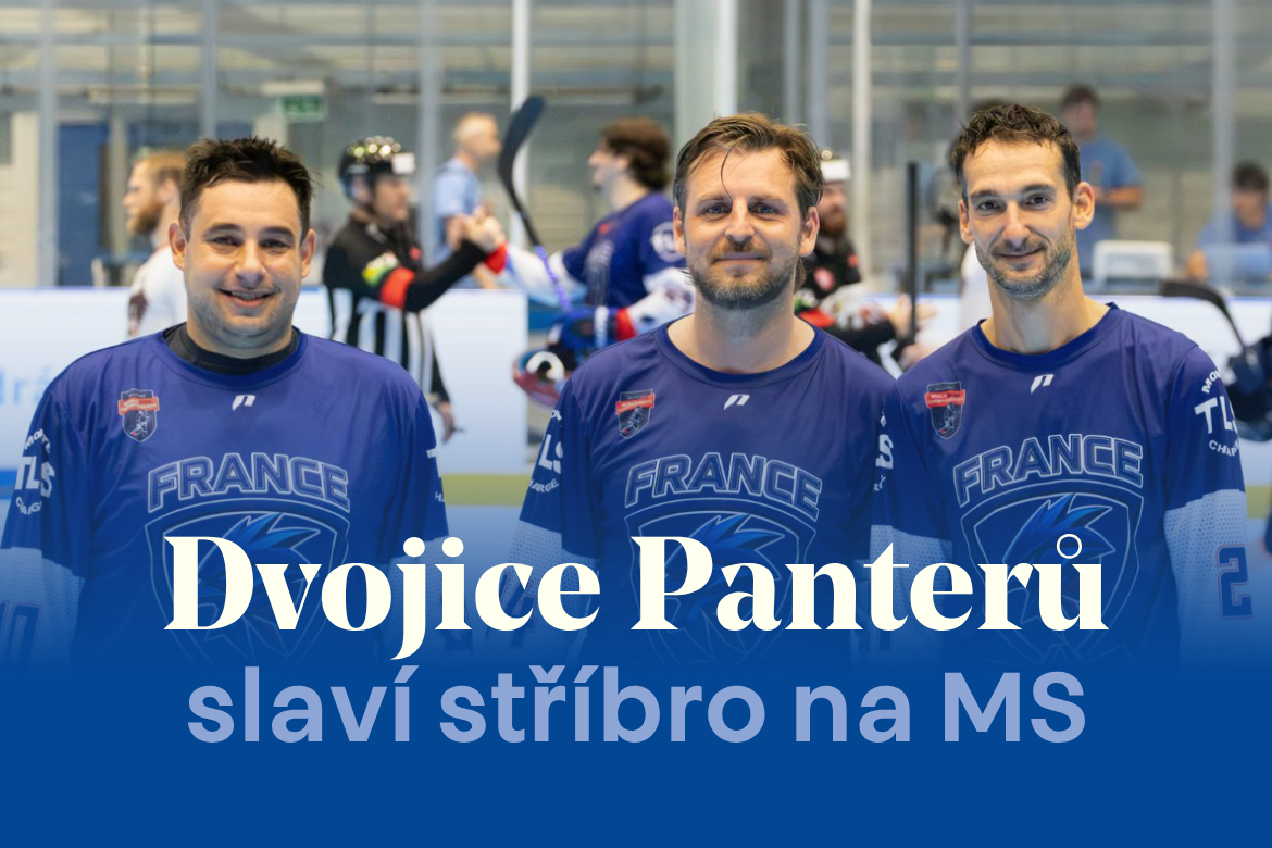 Kadaňská stopa na mistrovství světa. Francii ke stříbru pomohli zástupci Panterů