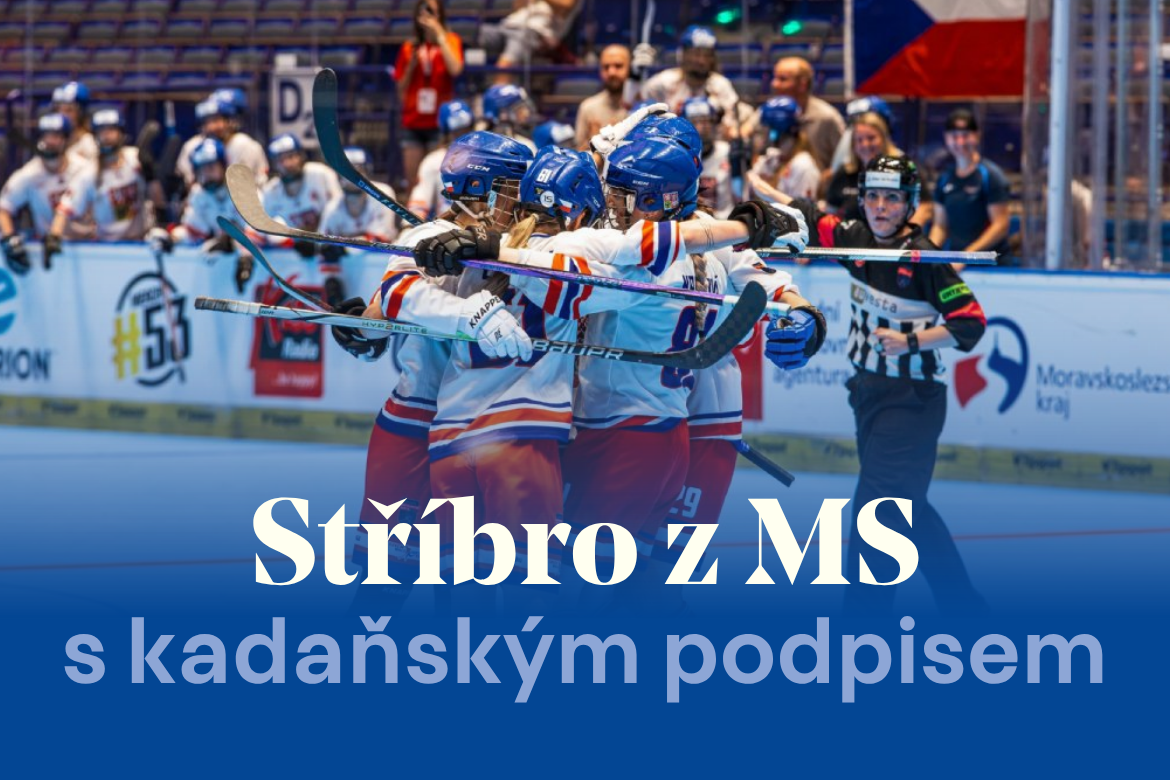 Výrazný kadaňský podpis na světovém stříbru českých hokejbalistek