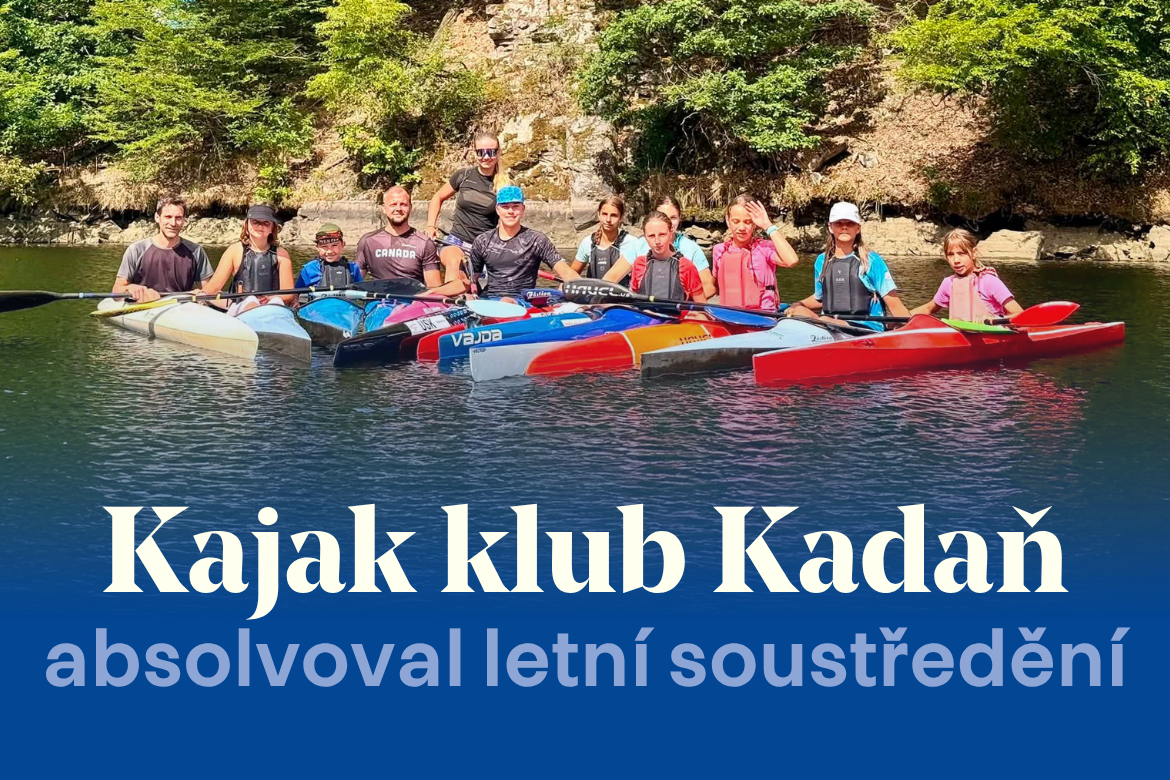 Závodníci Kajak klubu nabírali formu na letním soustředění