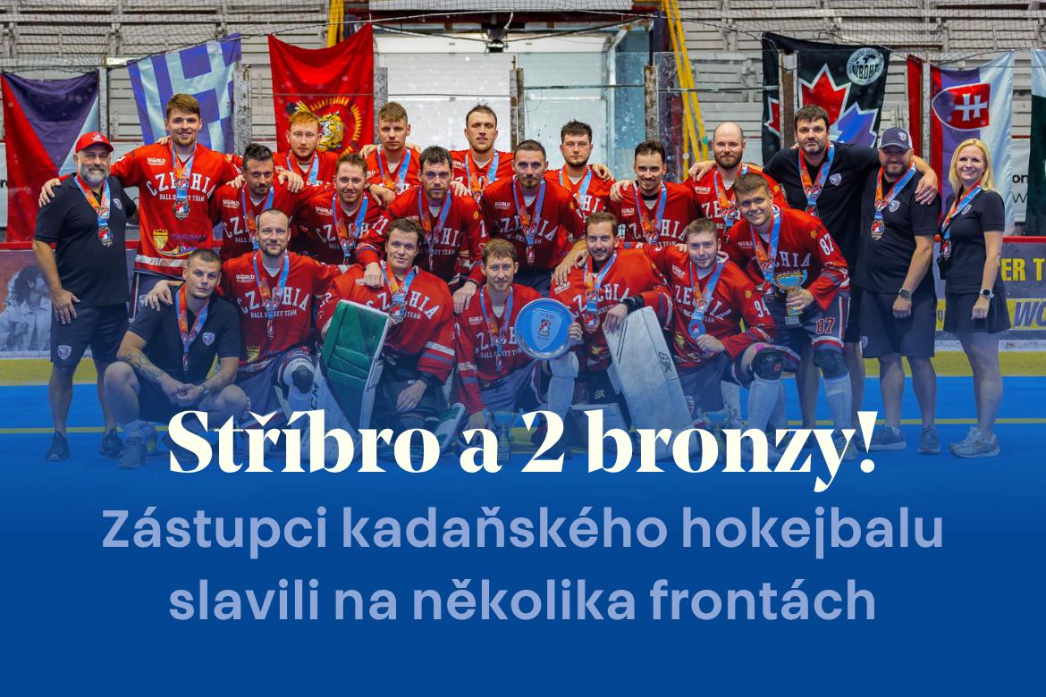 Kadaňský hokejbal slaví několik úspěchů na světové scéně