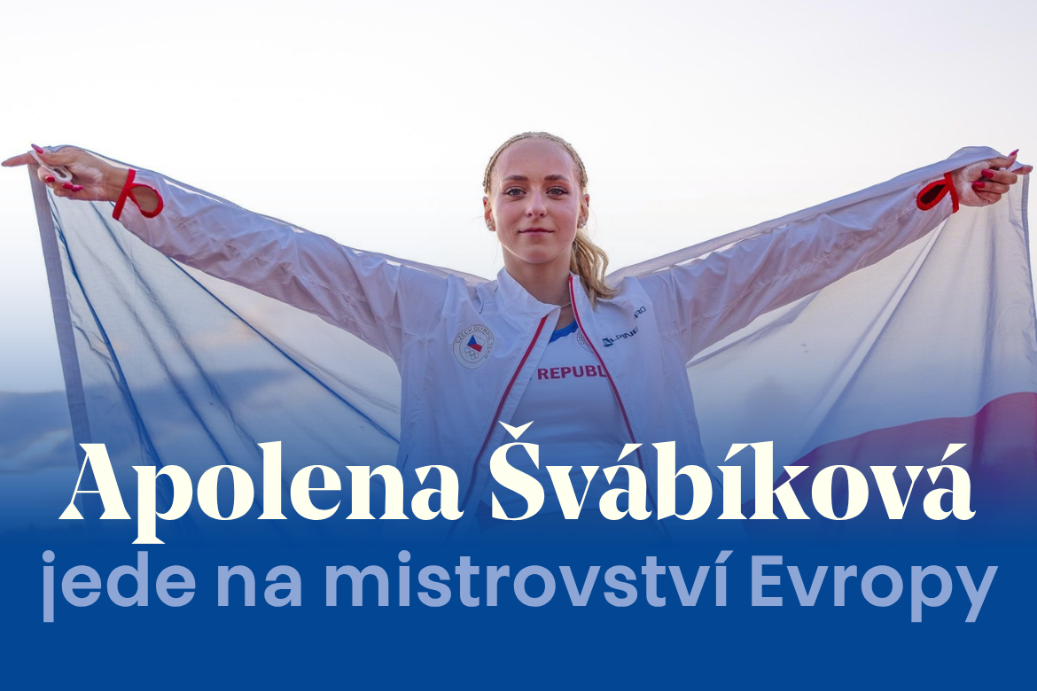 Kadaňská tyčkařka Apolena Švábíková míří na mistrovství Evropy