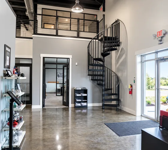 Preciball USA office lobby