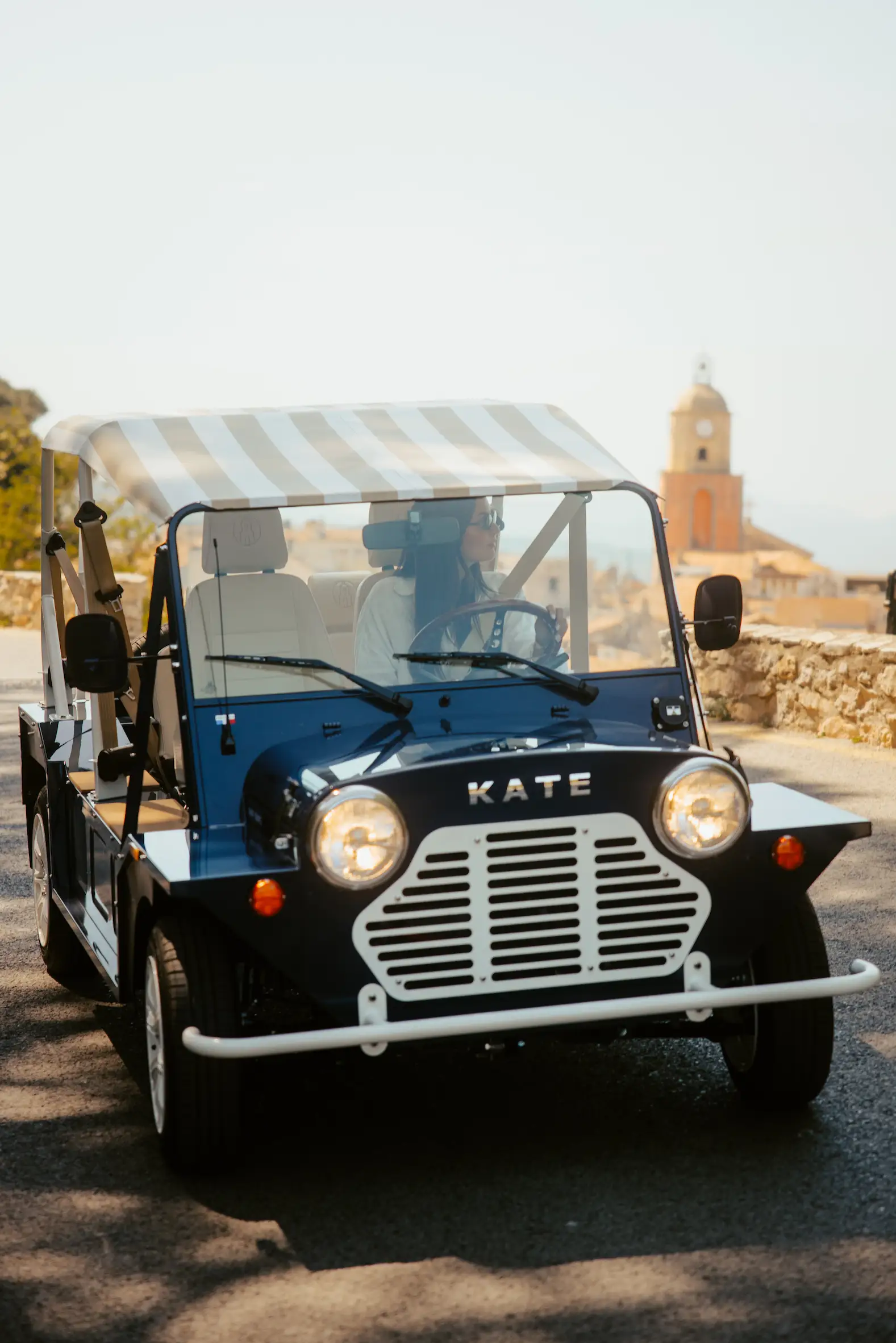 Kate Mini Moke Beach Car at saint tropez