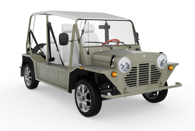 Kate voiture électrique mini moke d'occasion verte