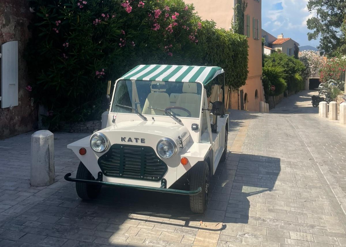 Kate Mini Moke Beach Car Le Yaca Saint Tropez