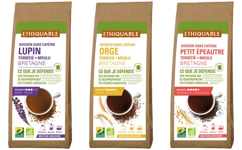 Céréales Torréfiées à Infuser Éthiquable – Lupin, Orge, Petit Épeautre Bio
