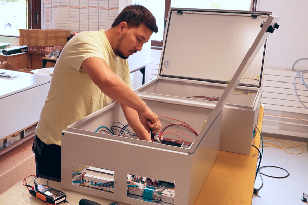 Câblage coffret électrique