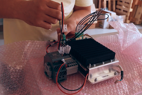 Marquage des câbles en entrée sortie