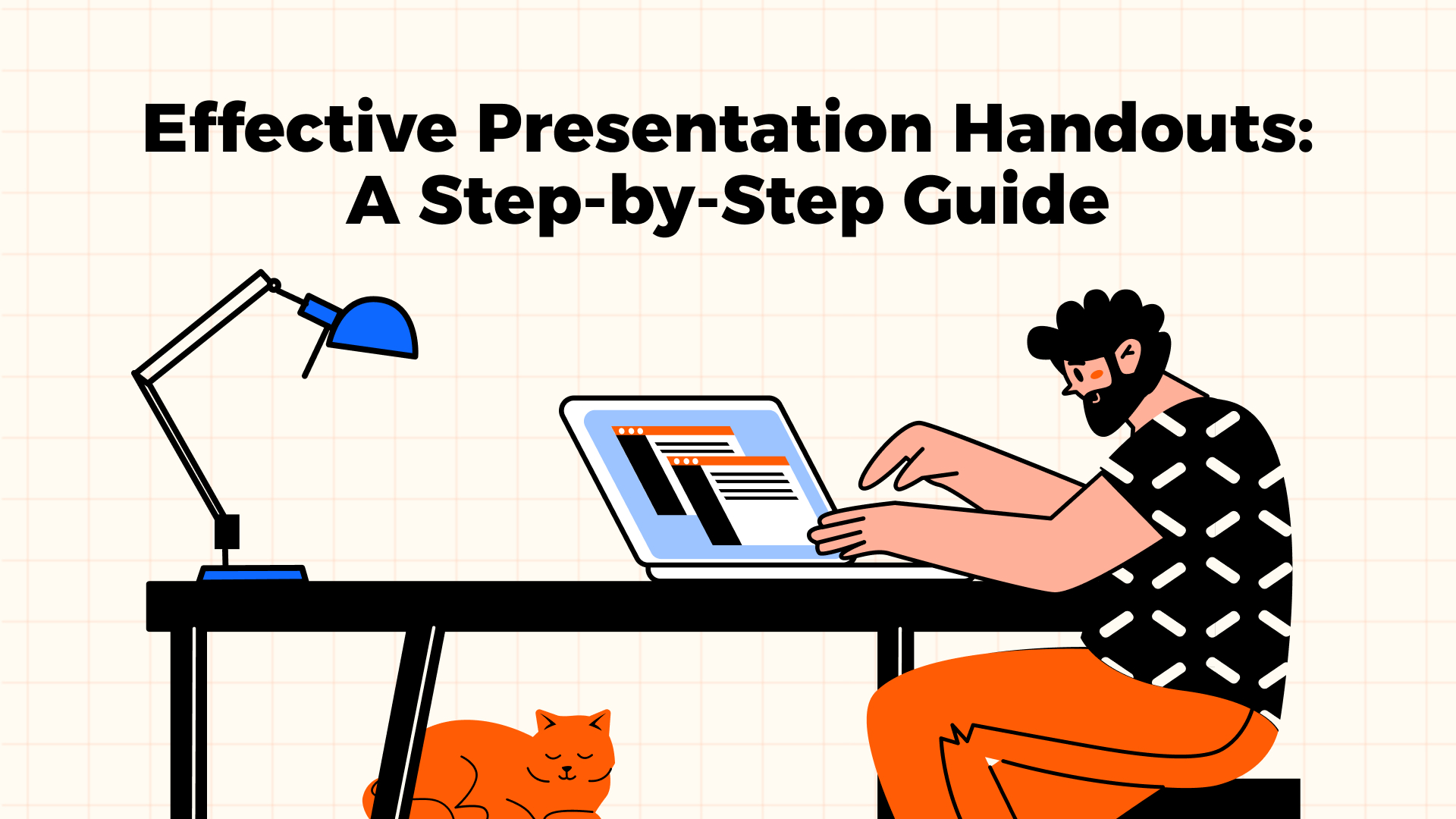 how to make a handout for presentation