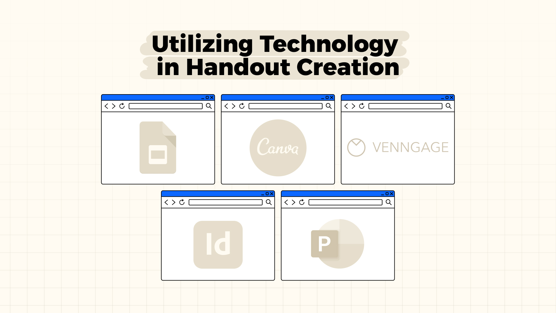 how to make a handout for presentation