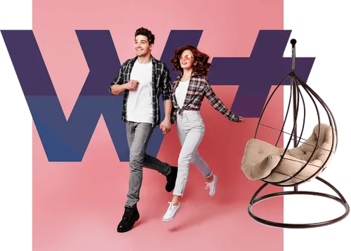 A man and a woman standing next to each other