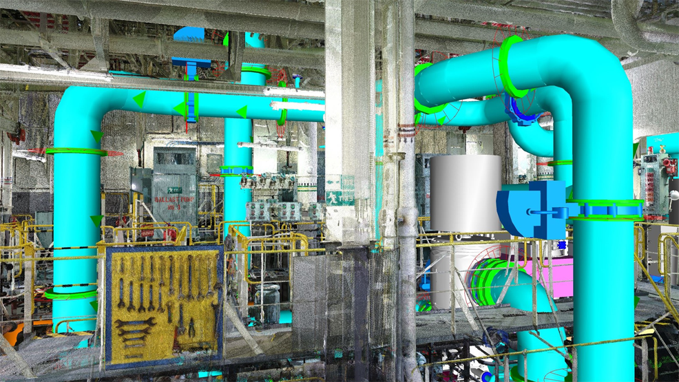 Industrial Model in Solidworks