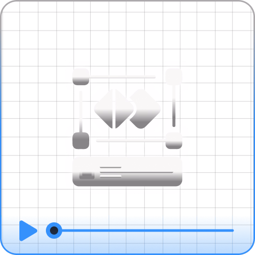 A geometric blueprint icon infused with the ThorneLabs glow, symbolizing structured creative systems.