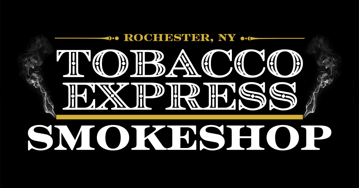 Website logo with padding, Tobacco Express Smokeshop (Rochester, NY)