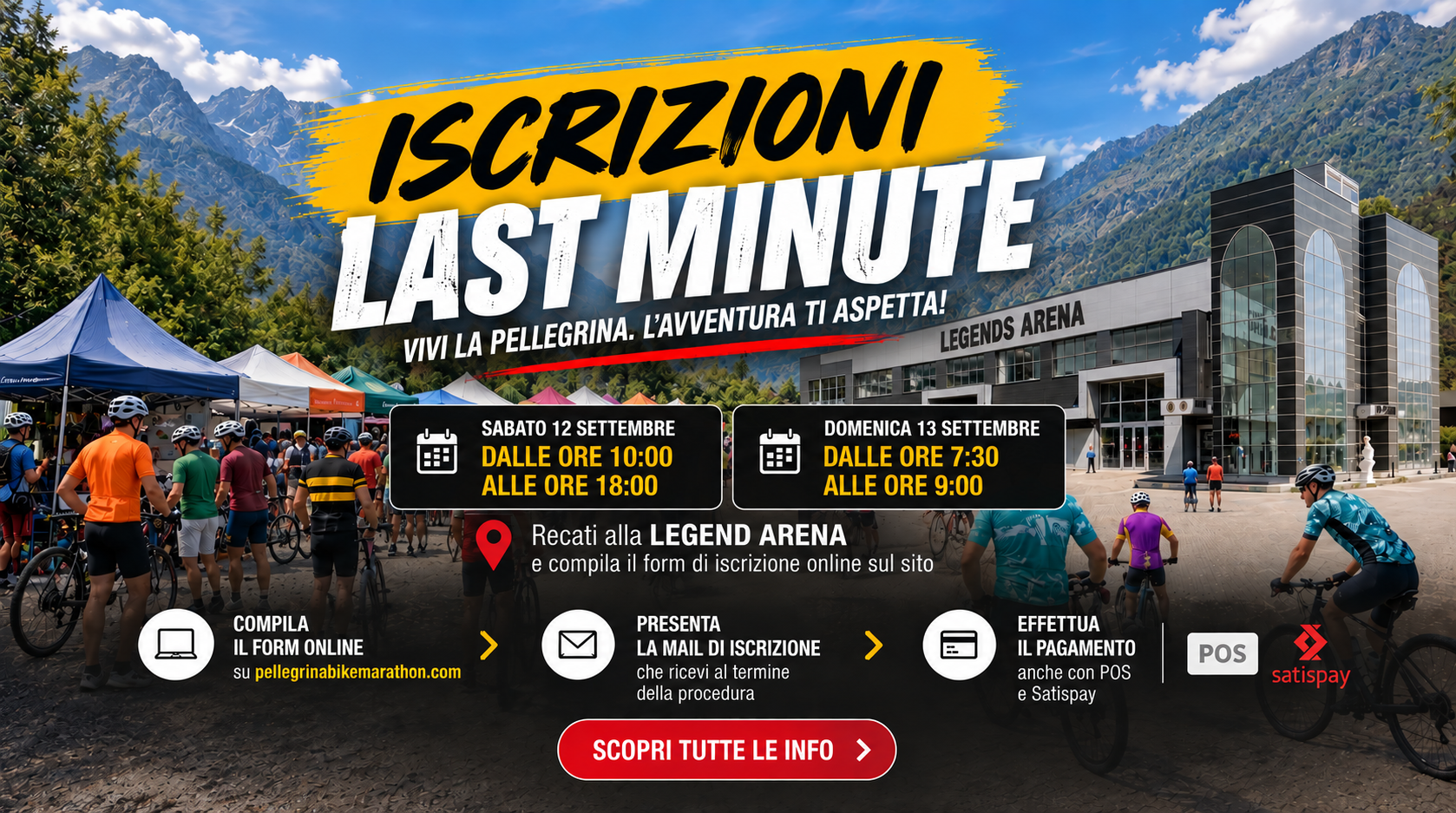 Iscrizioni Last Minute Pellegrina Bike Marathon - 12 e 13 settembre