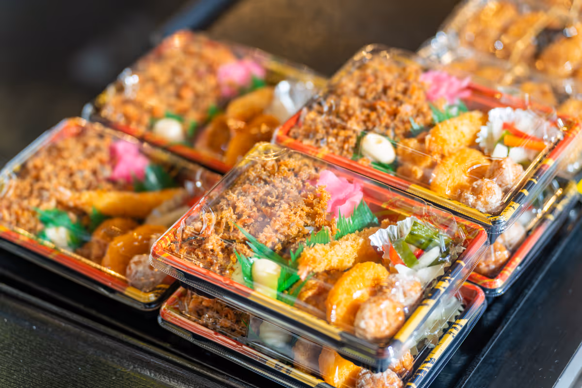 Japanese bento boxes