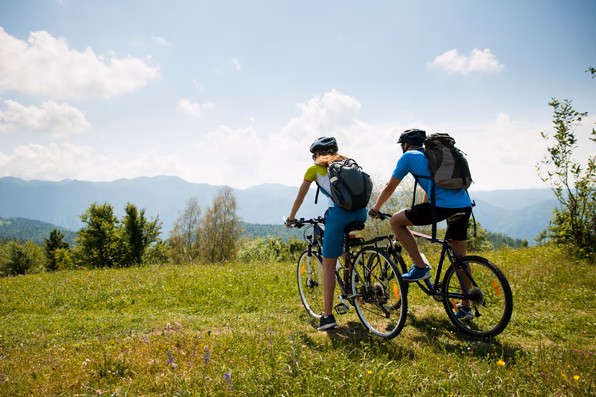 outdoor activities in Japan: cycling